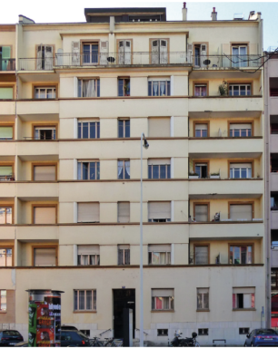 Façade sur rue