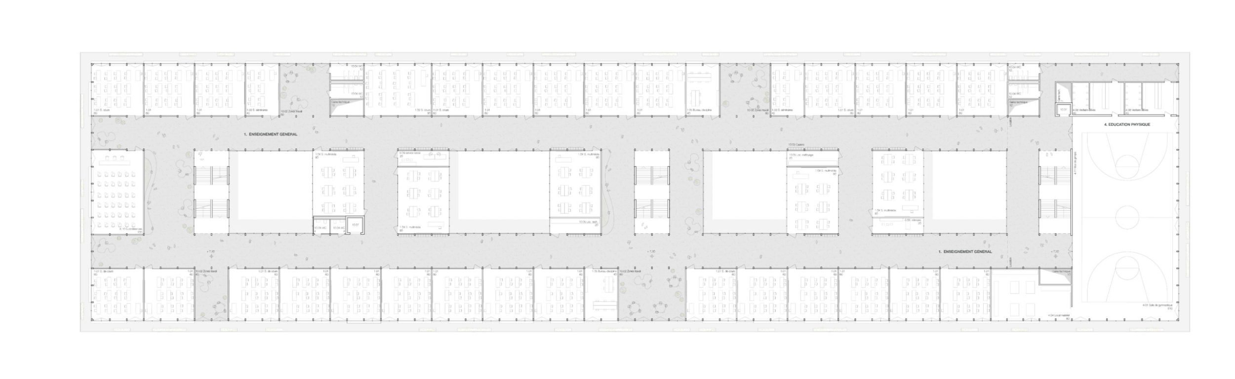 Plan du 2ème étage
