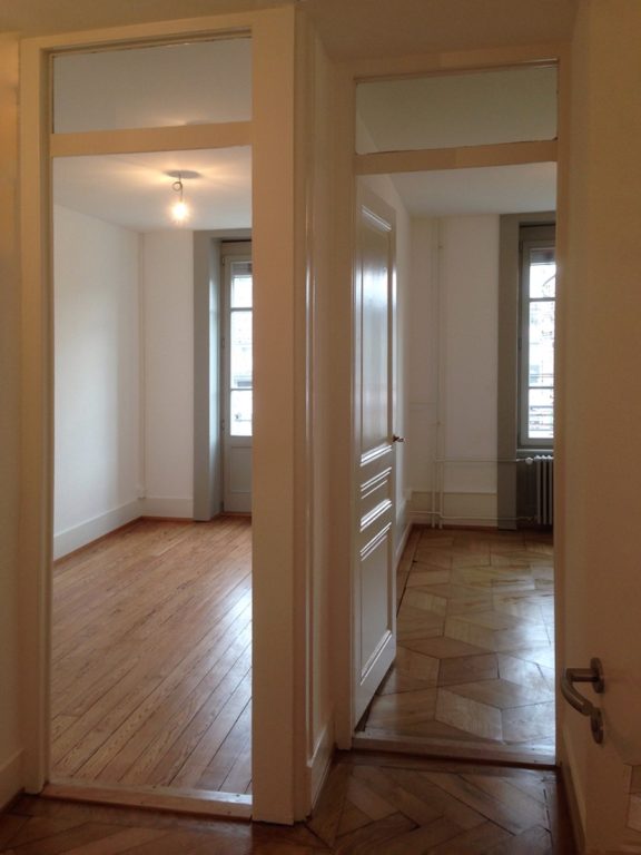 Après les travaux, intérieur